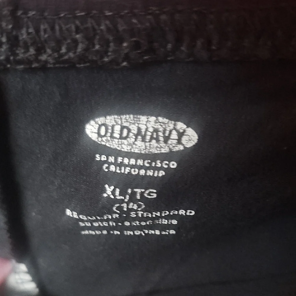 Old Navy Kids Classic Black Legging       Pants Size XL 14